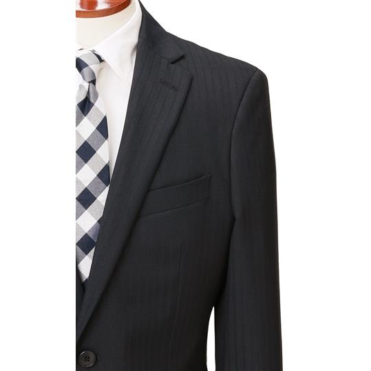 AOYAMA 【洋服の青山】春夏用 ネイビー系 スタイリッシュスーツ