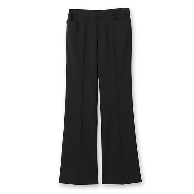 AOYAMA 【洋服の青山】セットアップ可 セミフレアパンツ レディース