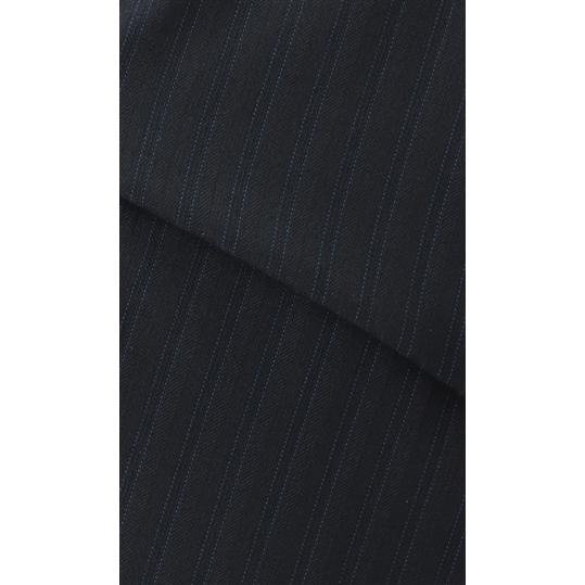 【洋服の青山】【ツーパンツ】メンズ スーツ オールシーズン 春夏秋冬 ネイビー 紺 スタイリッシュ【CONTROLα】ビジネス オフィス 紳士服 男性 通勤の画像