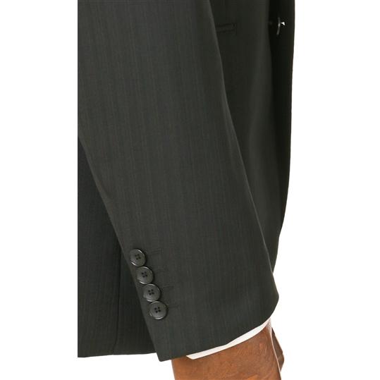 【洋服の青山】【ツーパンツ】メンズ スーツ オールシーズン  【CONTROLα】ブラウン 茶 グレースタイリッシュ ビジネス オフィス 背広 ウォッシャブルの画像