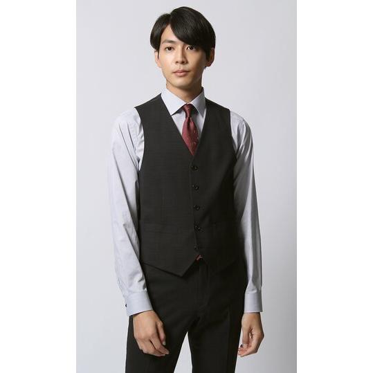 スーツ、ベスト三点セット　青山　YA-3 楽天市場】【洋服の青山】メンズ スーツ ベスト付き 三つ揃い