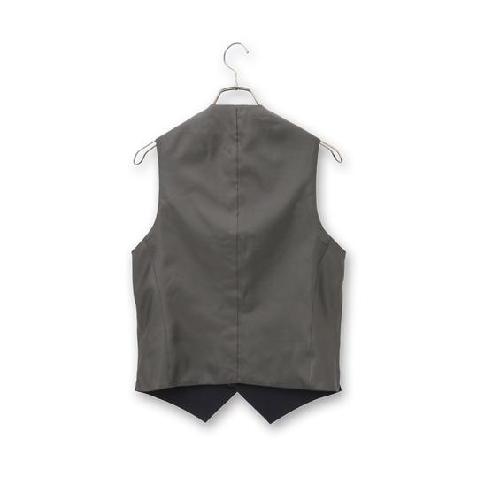 AOYAMA 【洋服の青山】 春夏 ネイビー系 リバーシブルベスト【PT-9