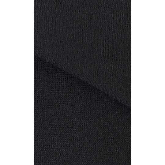 【洋服の青山】メンズ スーツ オールシーズン用 ブラック系 スタイリッシュスーツ【ツーパンツ】【就活】【黒無地】男性 紳士服 パンツ2着 ビジネス リクルートの画像