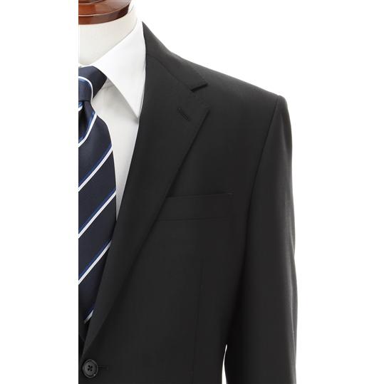 AOYAMA 【洋服の青山】メンズ スーツ オールシーズン用 ブラック