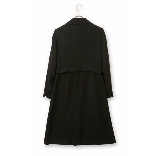 メゾピアノ　ボレロ　ワンピース　アンサンブル　フォーマル　現行品　120 AOYAMA 【洋服の青山】襟付きボレロアンサンブル フォーマル