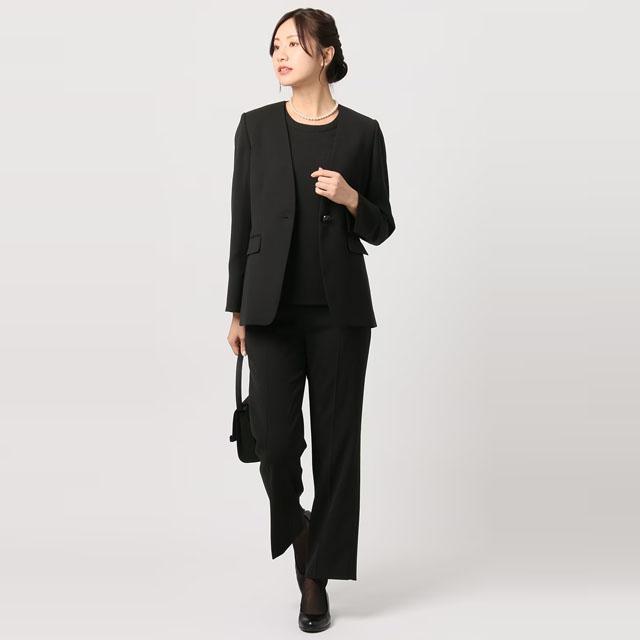 AOYAMA 【洋服の青山】フォーマルスーツ 3点セット ブラウス+ AOYAMA 【洋服の青山】フォーマルスーツ 3点セット ブラウス+