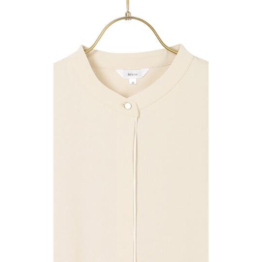 AOYAMA 【洋服の青山】配色ブラウス レディース 長袖 春夏秋冬