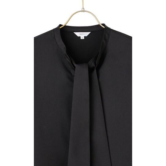 AOYAMA 【洋服の青山】オールシーズン ブラック系 取り外しタイ付き 