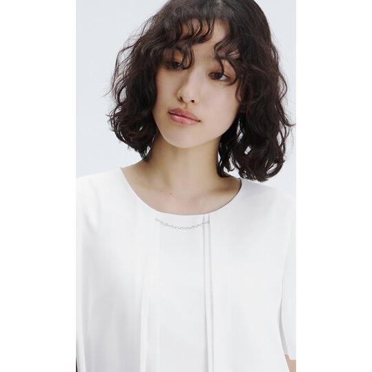 AOYAMA 【洋服の青山】ホワイト系 ブラウス フォーマル レディース