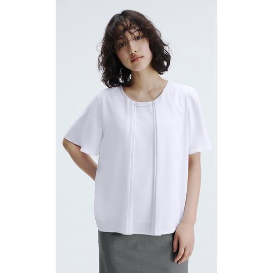 AOYAMA 【洋服の青山】パープル系 ブラウス フォーマル レディース