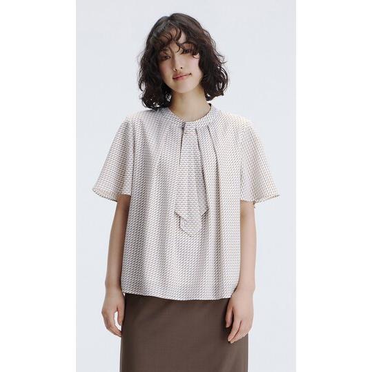 AOYAMA 【洋服の青山】ブラウス フォーマル レディース フリル