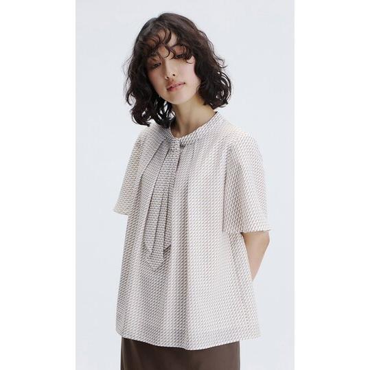 AOYAMA 【洋服の青山】ブラウス フォーマル レディース フリル