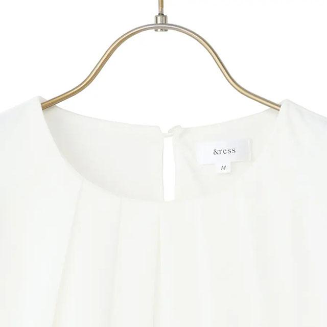 AOYAMA 【洋服の青山】バルーンヘム ブラウス 9分袖 レディース 春夏