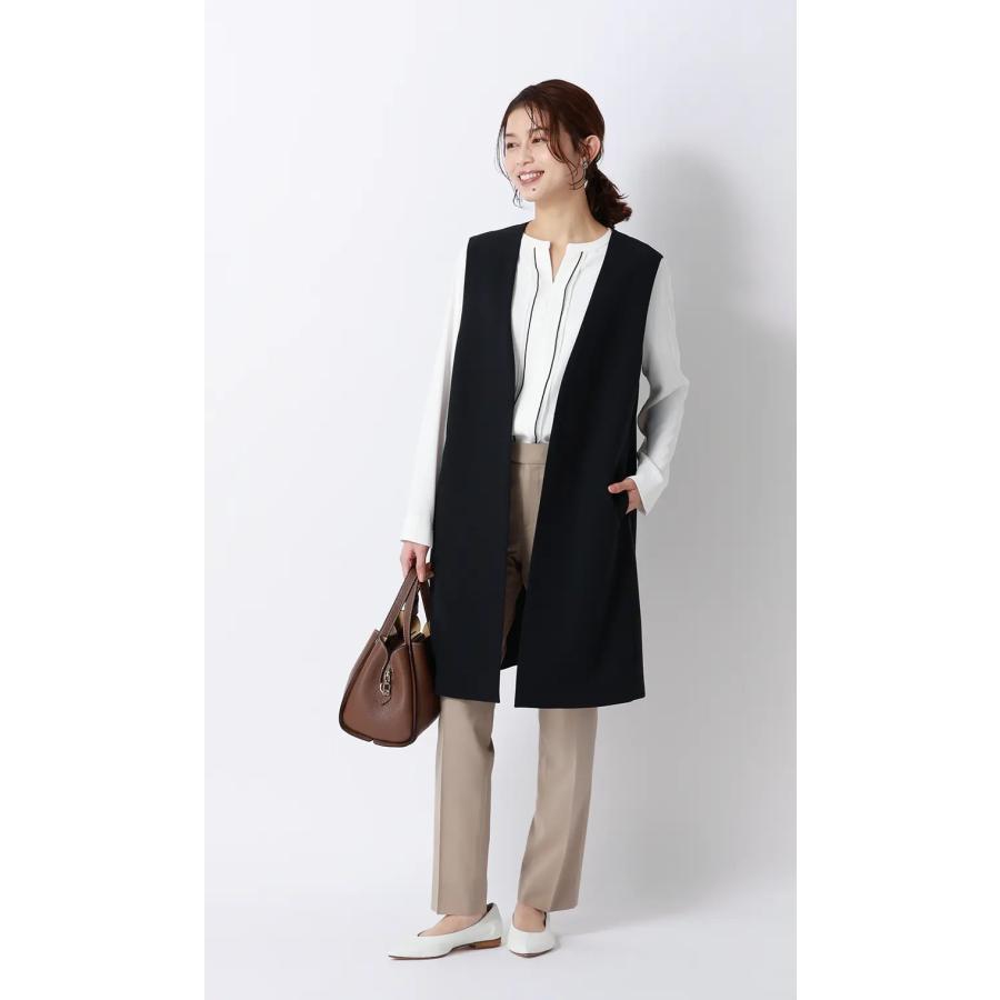 AOYAMA 【洋服の青山】オールシーズン ホワイト系 シフォンレイヤー