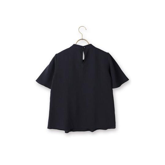 AOYAMA 【洋服の青山】接触冷感 ボウタイ ブラウス レディース