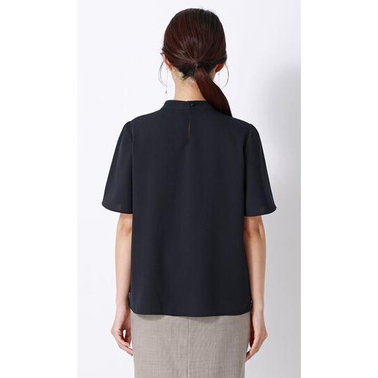AOYAMA 【洋服の青山】接触冷感 ボウタイ ブラウス レディース