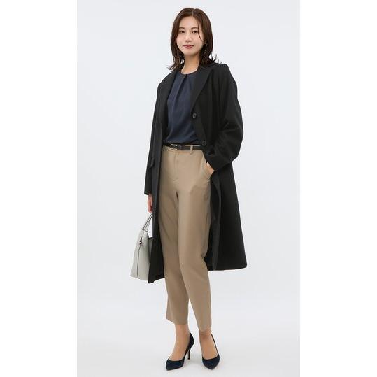 AOYAMA 【洋服の青山】チェスターコート レディース 秋冬用 ブラック 2