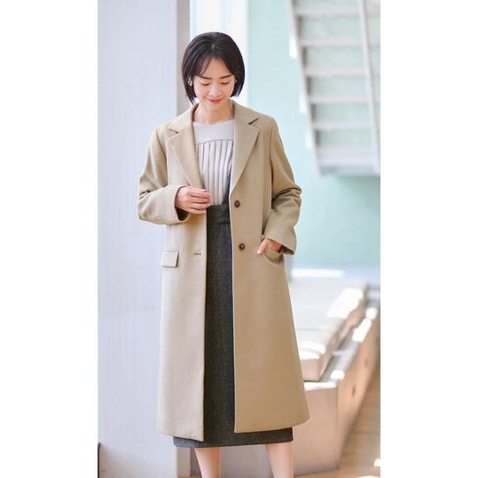 AOYAMA 【洋服の青山】軽い チェスターコート レディース 冬 秋冬用
