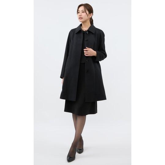 AOYAMA 【洋服の青山】フォーマルコート レディース 秋冬 ブラック 黒