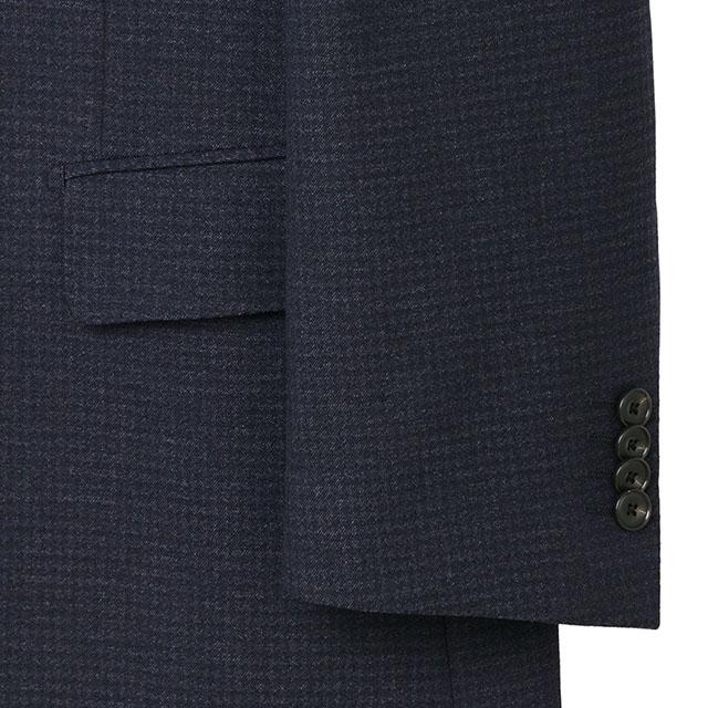 AOYAMA 【洋服の青山】ジャケット メンズ ゆったり 秋冬用 ネイビー 紺