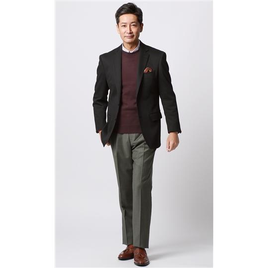 AOYAMA 【洋服の青山】ジャケット メンズ ゆったり 秋冬用 AOYAMA 【洋服の青山】ジャケット メンズ ゆったり 秋冬用