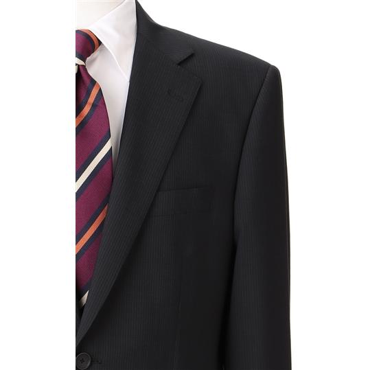 AOYAMA 【洋服の青山】春夏 ブラック スタンダードスーツ ツーパンツ
