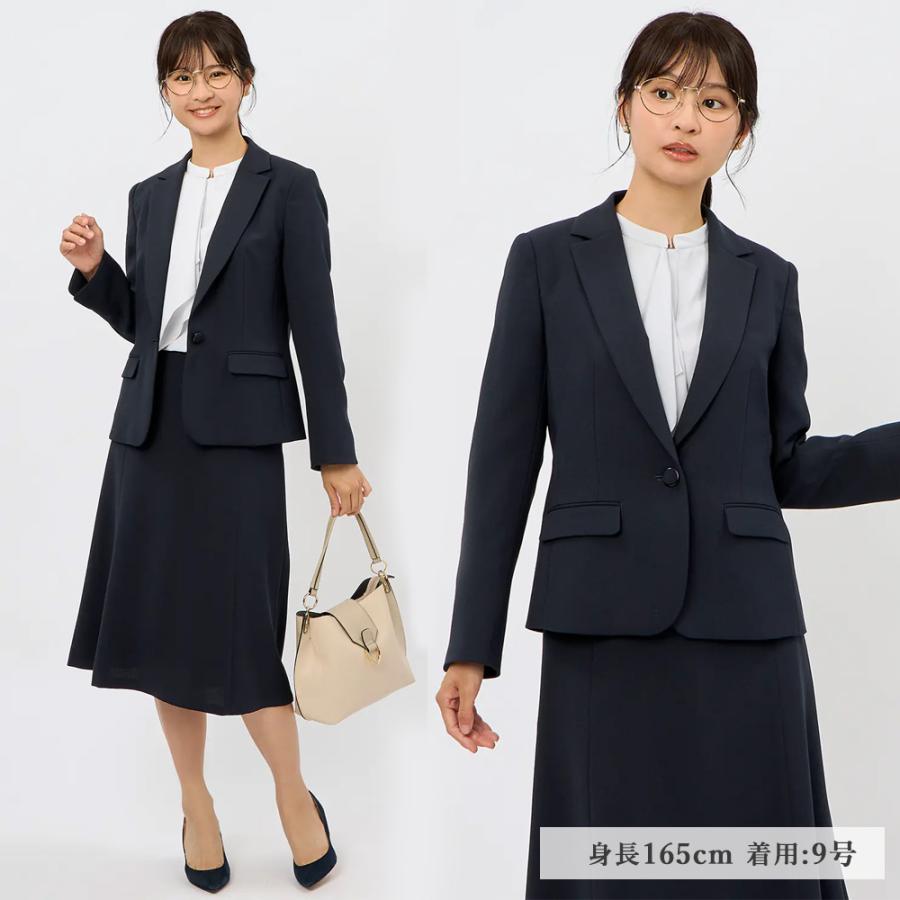 AOYAMA 【洋服の青山】1ボタン テーラードジャケット レディース 秋冬