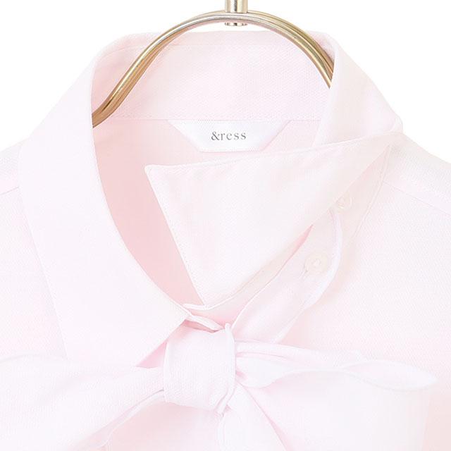 AOYAMA 【洋服の青山】ボウタイブラウス レディース 長袖 春夏秋冬