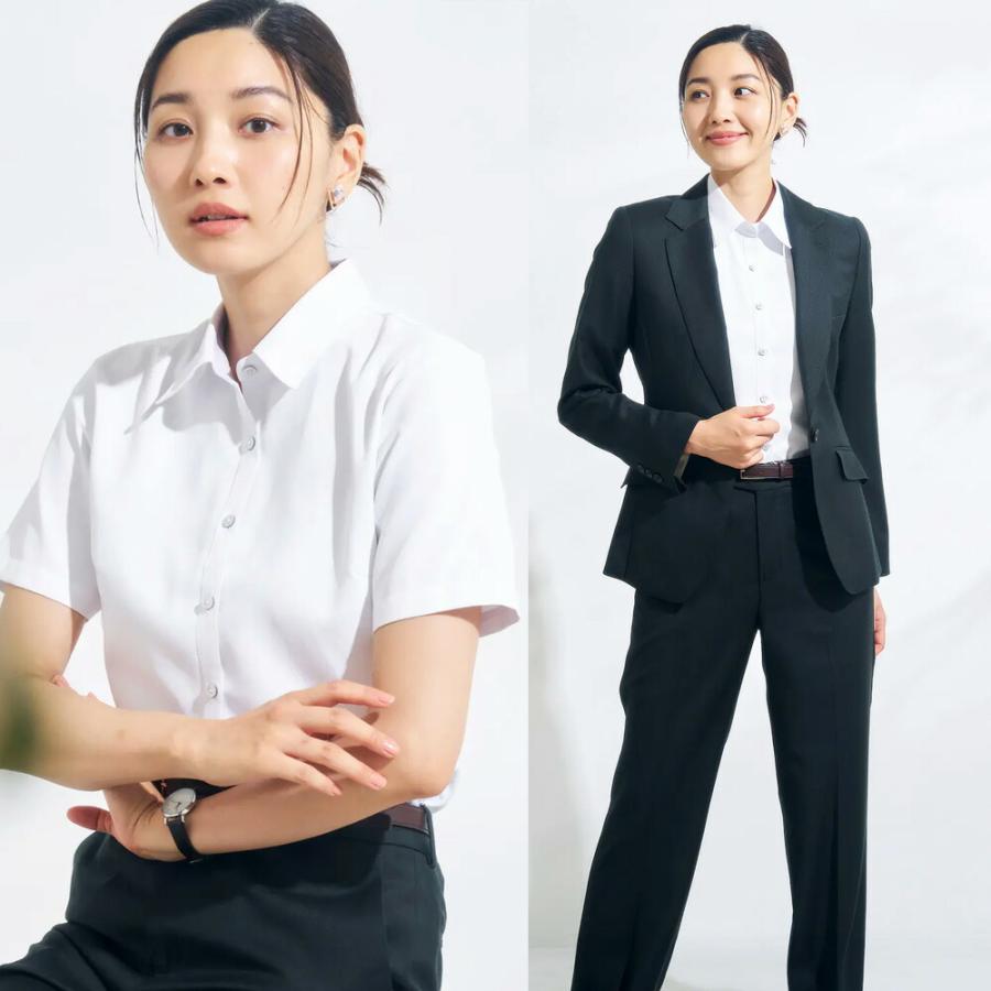シャツ/ブラウス(半袖/袖なし) yonfa toromi shirt white yonfa toromi shirt white 【公式通販】