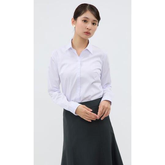AOYAMA 【洋服の青山】透け軽減 リボンブラウス ブラウス レディース