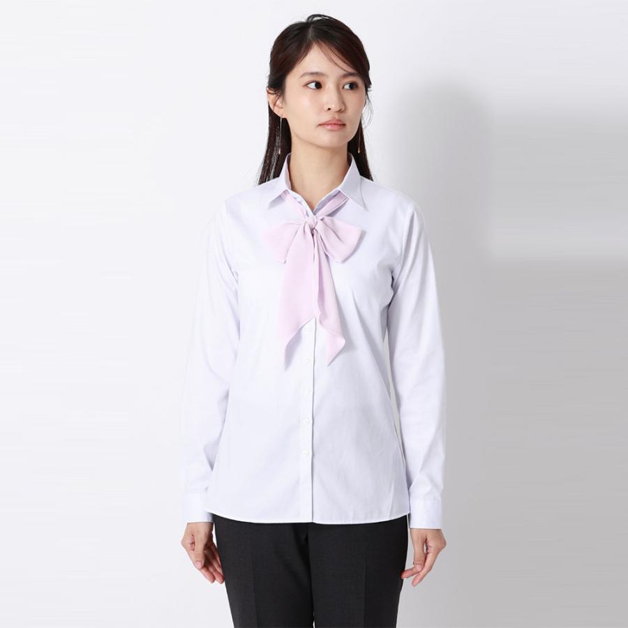 AOYAMA 【洋服の青山】透けにくい 3WAY ラッフルフリル・リボン