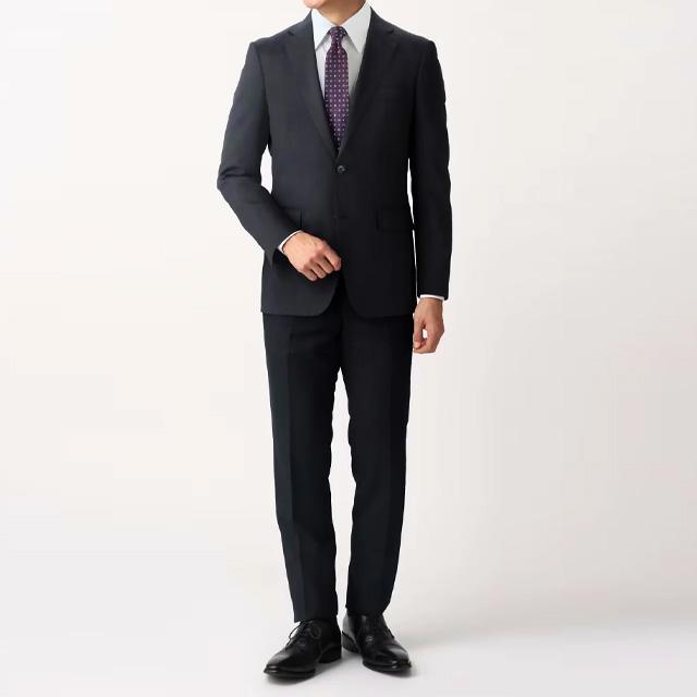 AOYAMA 【洋服の青山】メンズ オールシーズン用 ネイビー系