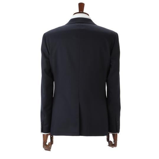 極上美品❗️isaia 長谷部 微艶 卒業式 入社式 ダークネイビー 濃紺