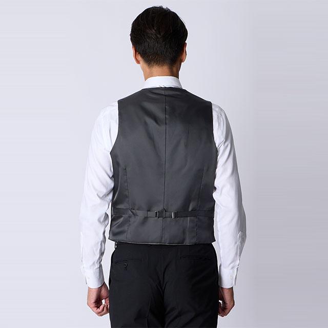 AOYAMA 【洋服の青山】リバーシブル ベスト ジレ メンズ 春夏秋冬