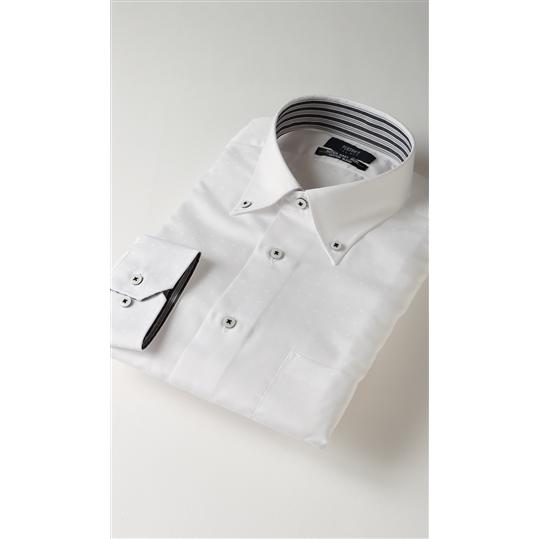 AOYAMA 【洋服の青山】ワイシャツ メンズ 長袖 スリム オールシーズン