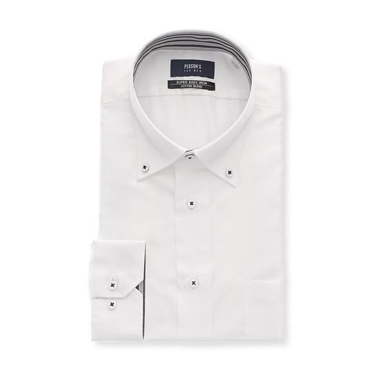 AOYAMA 【洋服の青山】ワイシャツ メンズ 長袖 スリム オールシーズン