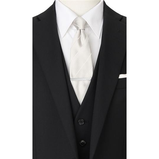 AOYAMA 【洋服の青山】シルバー系 タイバー&カフリンクス【白蝶 AOYAMA 【洋服の青山】シルバー系 タイバー&カフリンクス【白蝶
