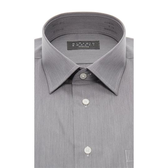 990円 オールシーズン用 グレー系 レギュラーカラースタイリッシュワイシャツ 長袖 形状安定 スリム Giorgio Rosati 洋服の青山plus 通販 Paypayモール