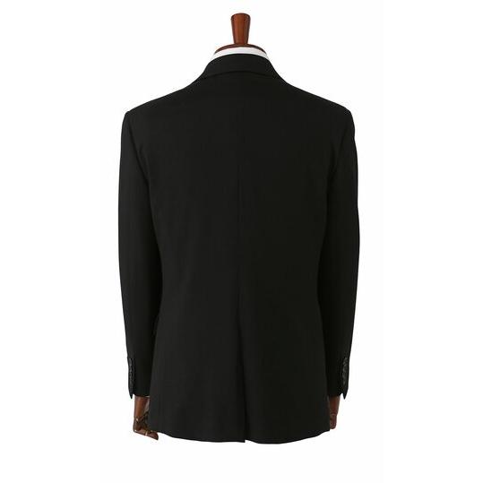 【洋服の青山】A/AB/BE体 超ストレッチ アジャスター 礼服 喪服 スリム フォーマルスーツ メンズ 春秋冬 ブラックスーツ ブラックフォーマル 黒無地 冠婚葬祭の画像
