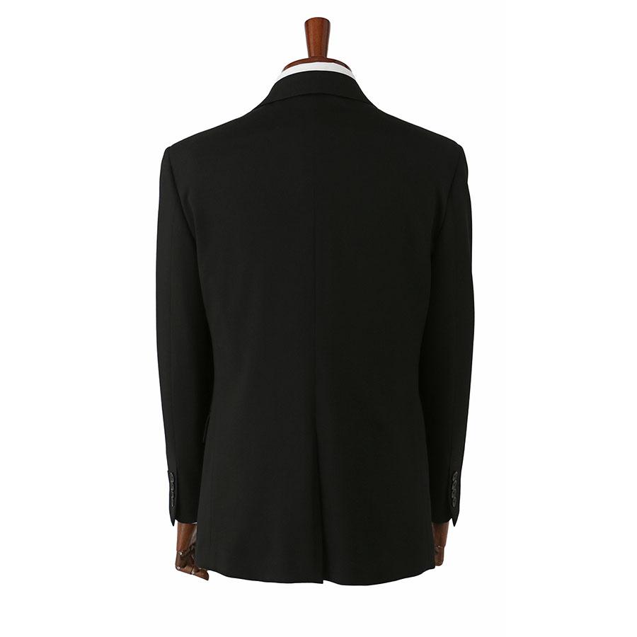 【洋服の青山】A/AB/BE体 超ストレッチ アジャスター 礼服 喪服 スリム フォーマルスーツ メンズ 春秋冬 ブラックスーツ ブラックフォーマル 黒無地 冠婚葬祭の画像
