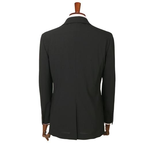 AOYAMA 【洋服の青山】盛夏用 ブラック系 スタイリッシュスーツ【超