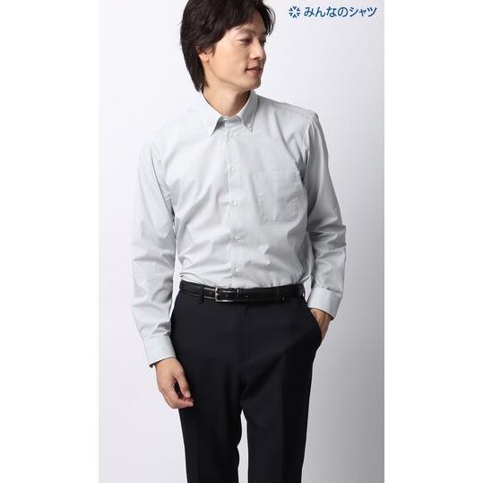 AOYAMA 【洋服の青山】みんなのシャツ ワイシャツ メンズ 長袖 形態
