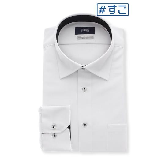 AOYAMA 【洋服の青山】ワイシャツ ノーアイロン 形態安定 メンズ 長袖