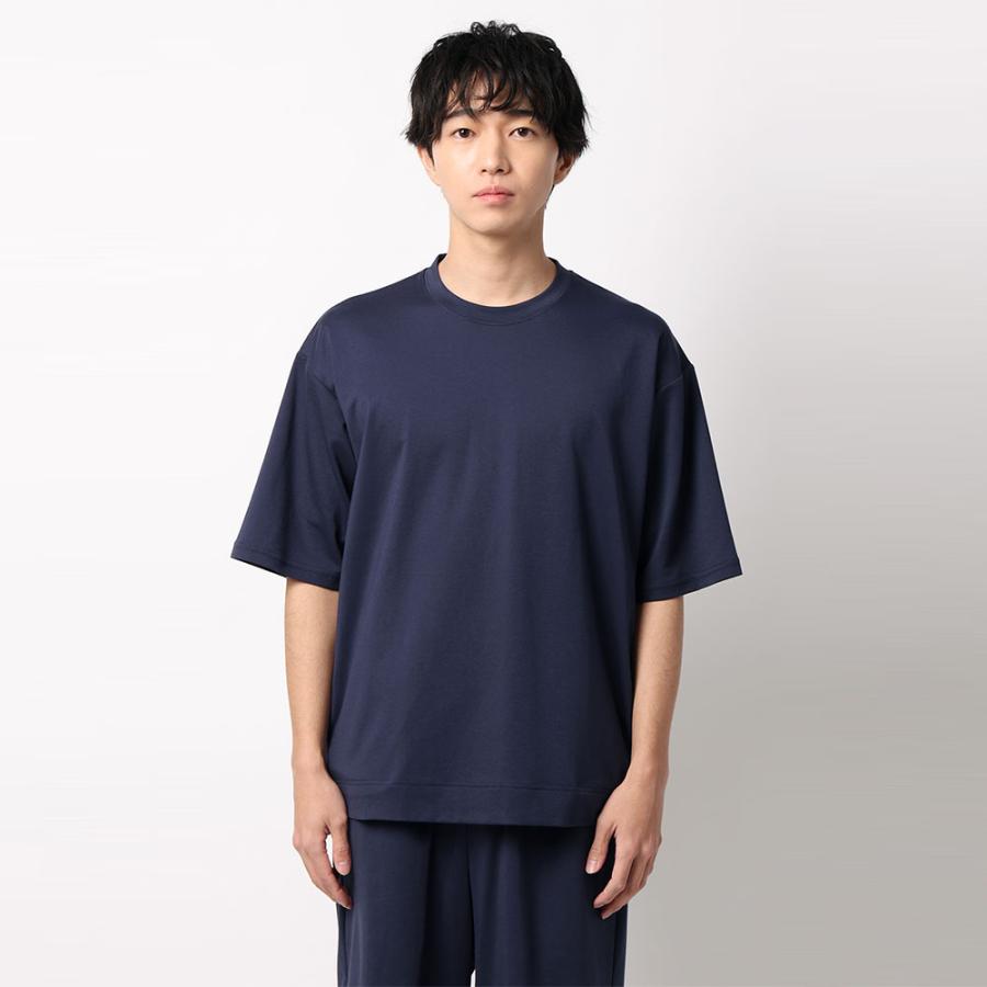 【洋服の青山】《最短当日発送》リカバリーウェア トップスのみ【上下セットで購入の場合9,680円】一般医療機器 血行促進 疲労回復 半袖 クルーネック 春夏秋冬の画像