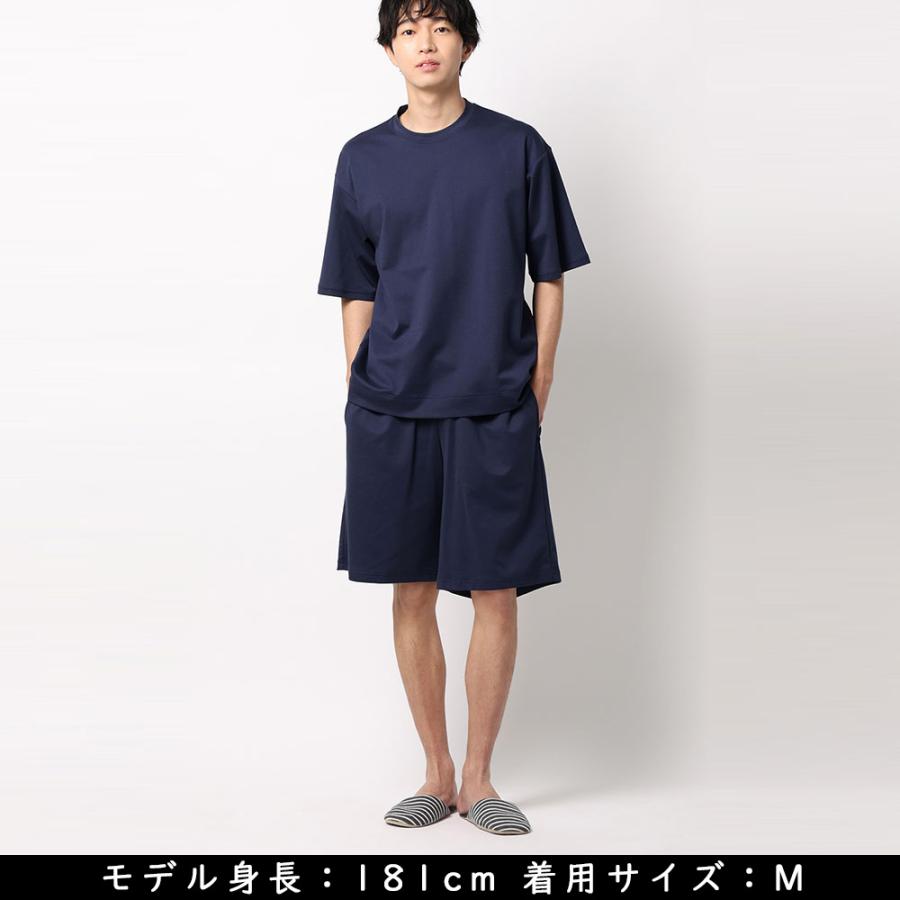 【洋服の青山】《最短当日発送》リカバリーウェア トップスのみ【上下セットで購入の場合9,680円】一般医療機器 血行促進 疲労回復 半袖 クルーネック 春夏秋冬の画像