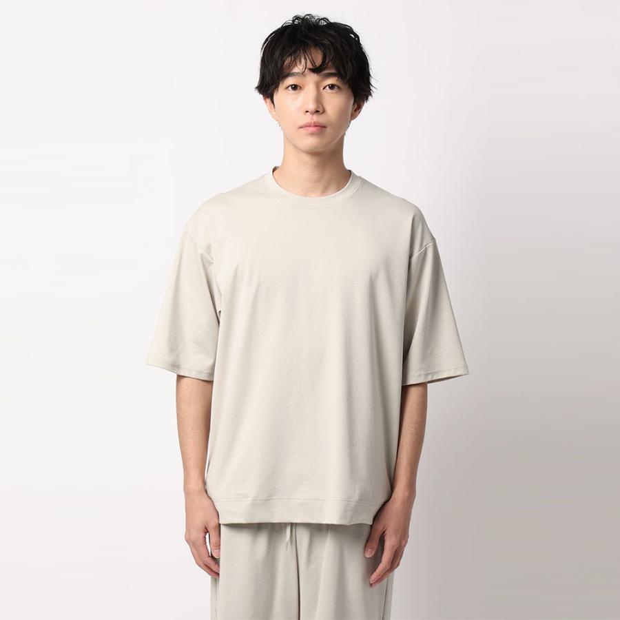 【洋服の青山】《最短当日発送》リカバリーウェア トップスのみ【上下セットで購入の場合9,680円】一般医療機器 血行促進 疲労回復 半袖 クルーネック 春夏秋冬の画像