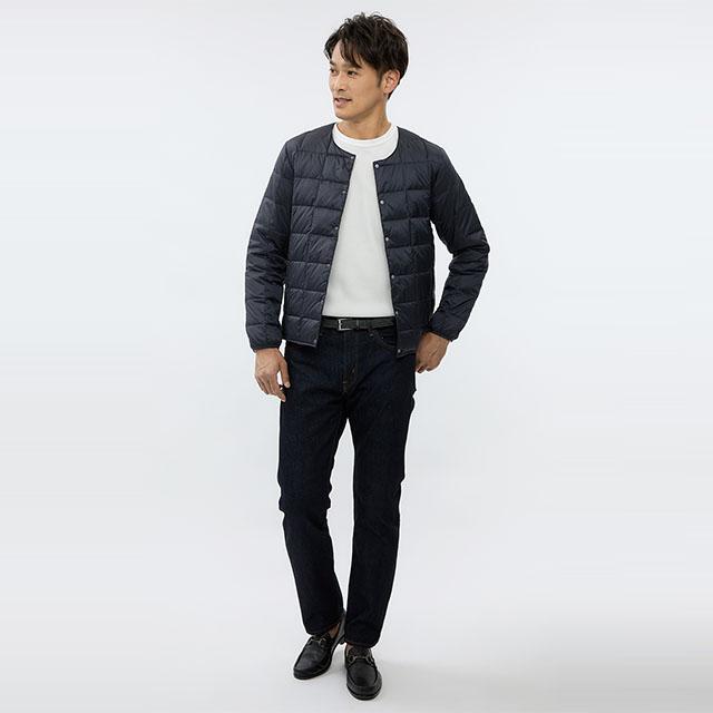暖ONブルゾン　ブルゾン　インナー　ダウン　バッテリー　洋服の青山 AOYAMA 【洋服の青山】メンズ 中綿 ブルゾン ダウン ジャケット TAION