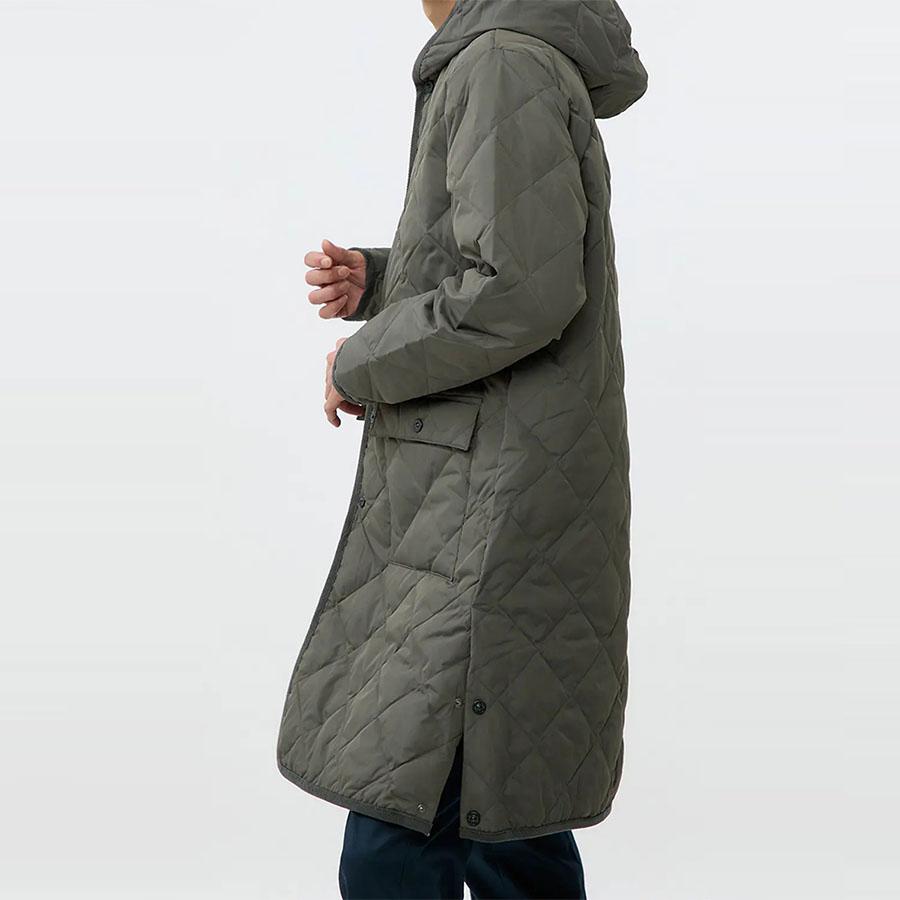 AOYAMA 【洋服の青山】ダウンコート メンズ 秋冬用 グレー ロング丈