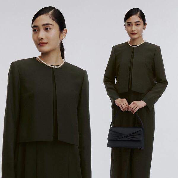 AOYAMA 【洋服の青山】洗える 喪服 礼服 2点 セット ワンピース