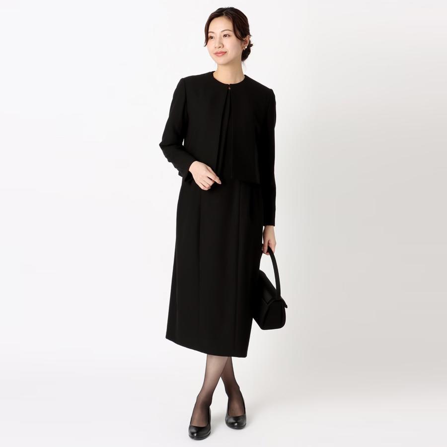 AOYAMA 【洋服の青山】オールシーズン ブラック系 ノーカラー AOYAMA 【洋服の青山】オールシーズン ブラック系 ノーカラー
